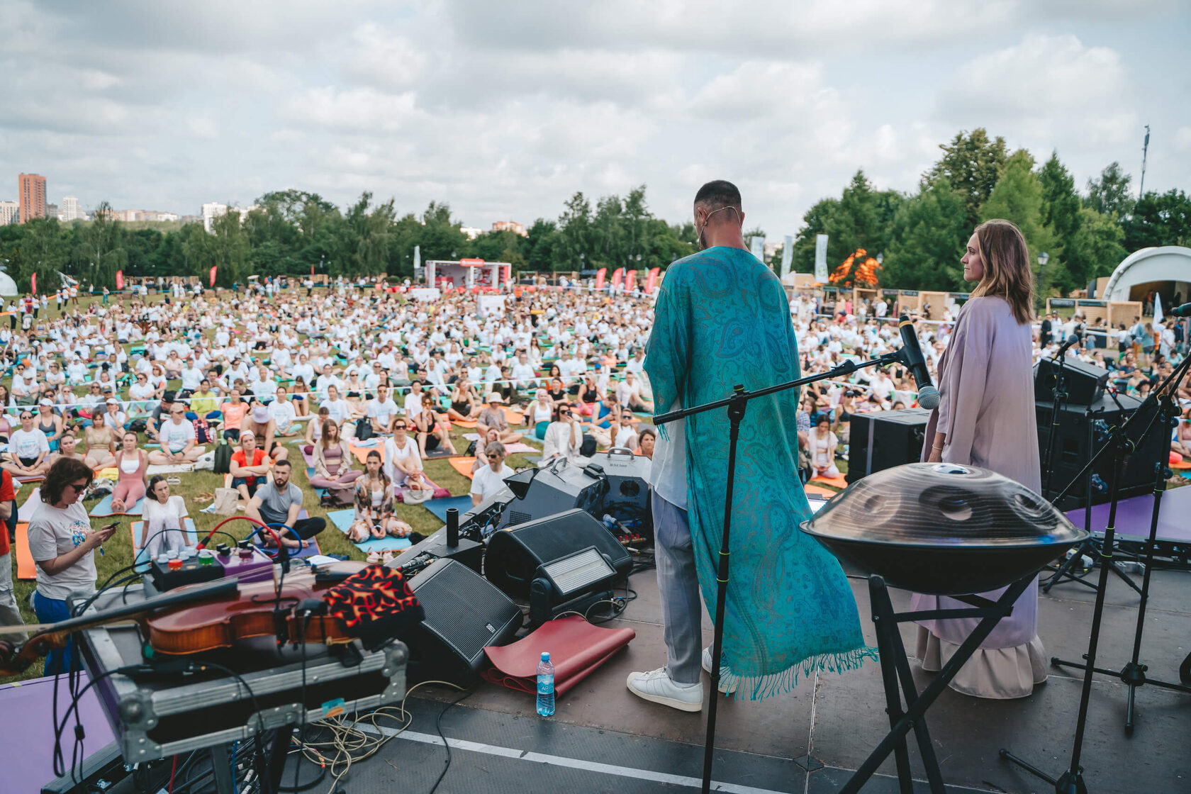 Meditation Day Russia и Yoga Day Russia - Стажировка на двух фестивалях  Organic People