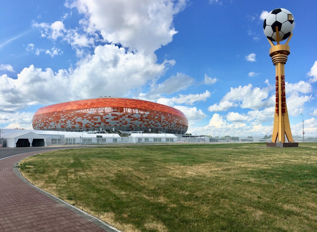 Стадион в саранске к чм 2018 фото сегодня